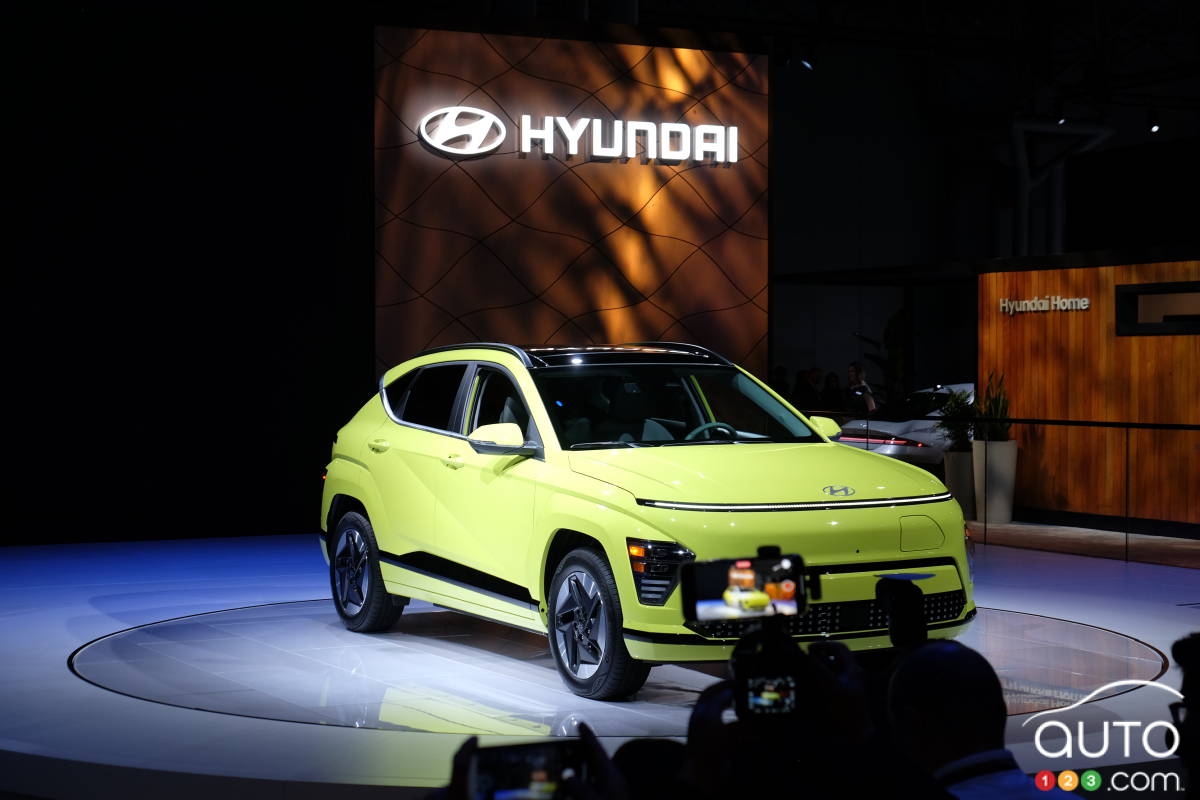 New York 2023 : le Hyundai Kona 2024 nord-américain dévoilé